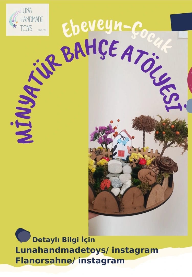 Minyatür Bahçe Atölyesi (4-6 Yaş İçin)