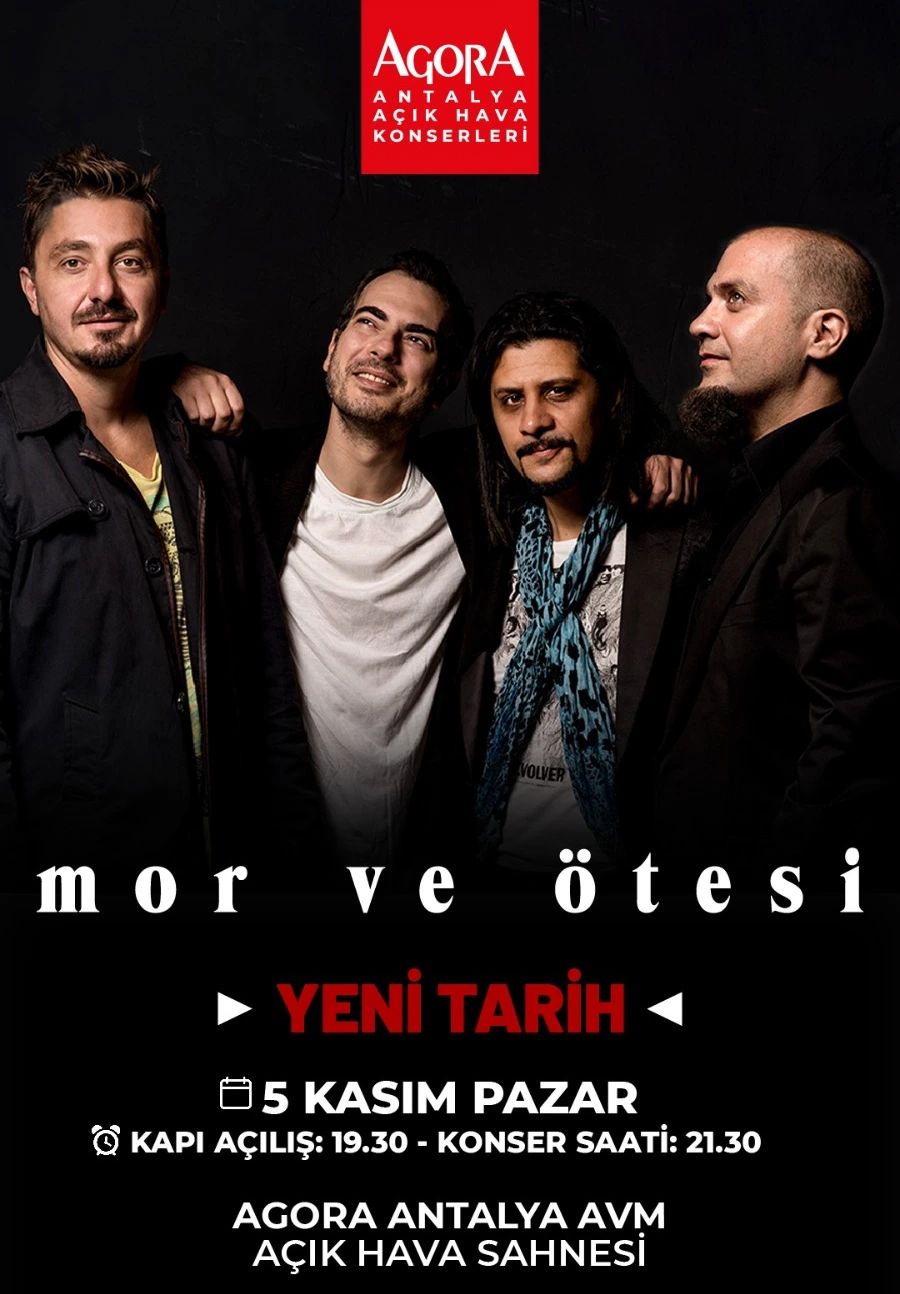 mor ve ötesi Konseri - Antalya