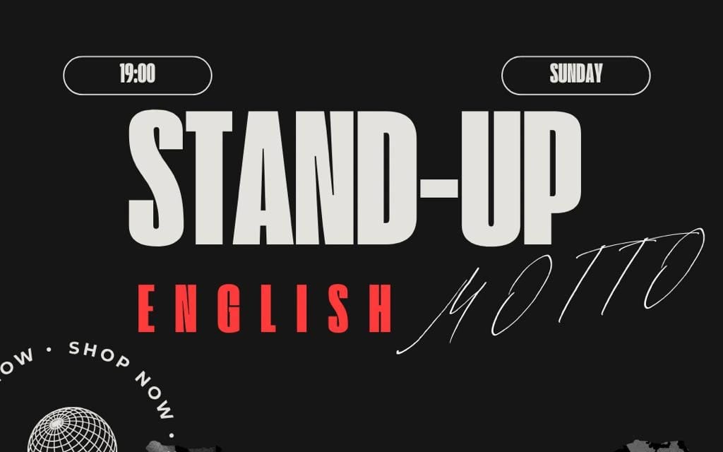 Motto Sahne English Stand Up Show poster