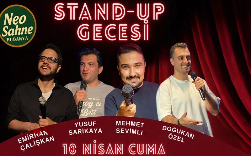 Mudanya Dörtlü Komedi Gecesi