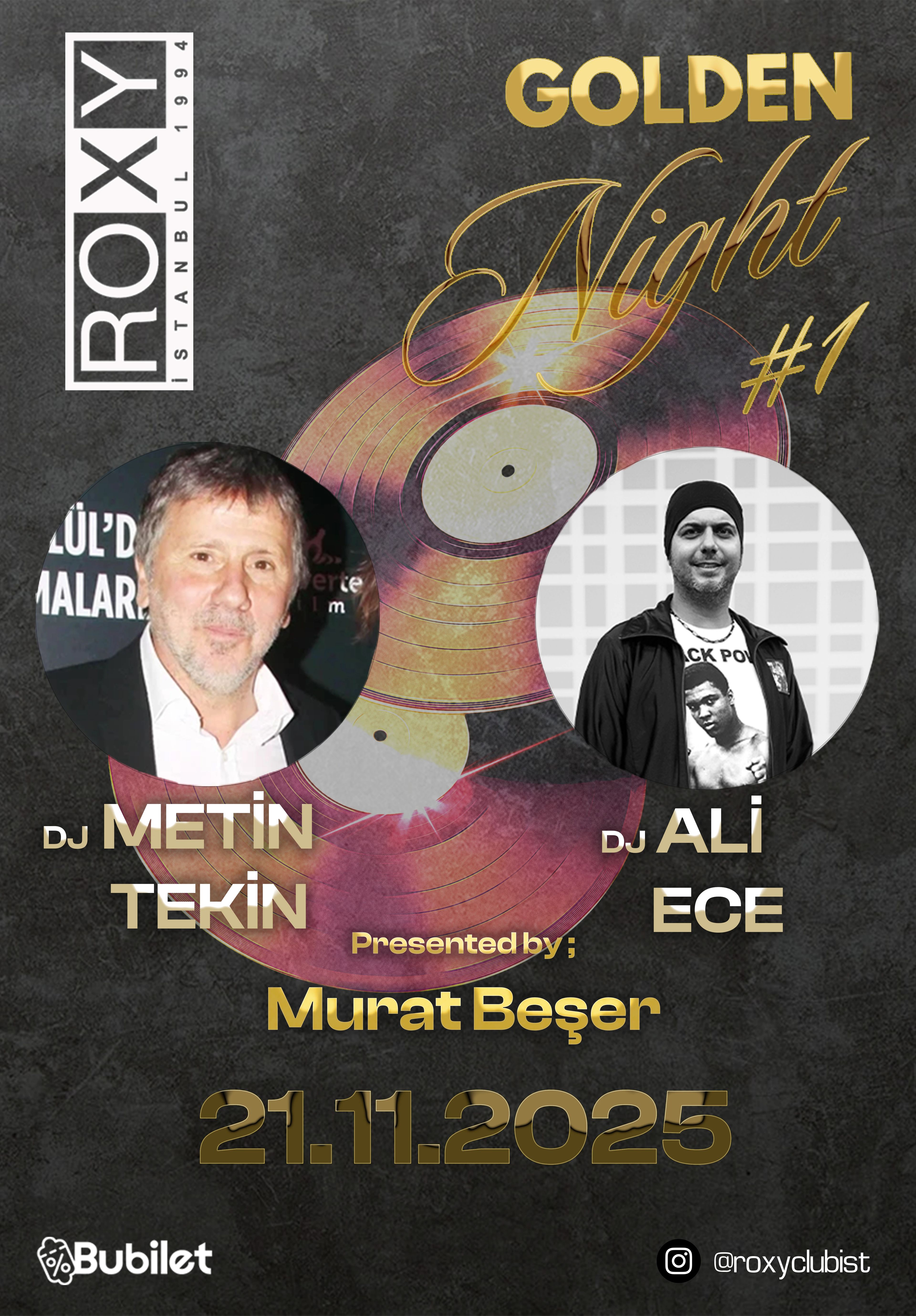 "Murat Beşer ile Golden Night'' Konuklar: Metin Tekin ve Ali Ece