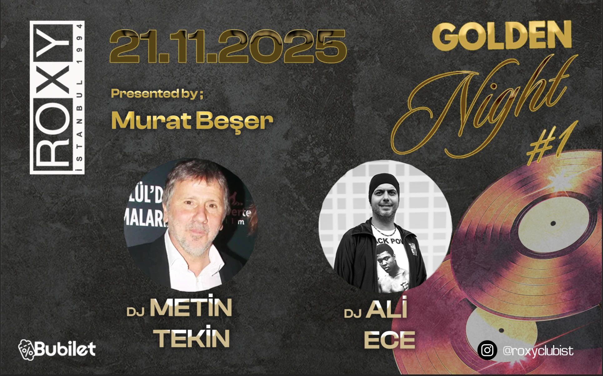"Murat Beşer ile Golden Night'' Konuklar: Metin Tekin ve Ali Ece poster