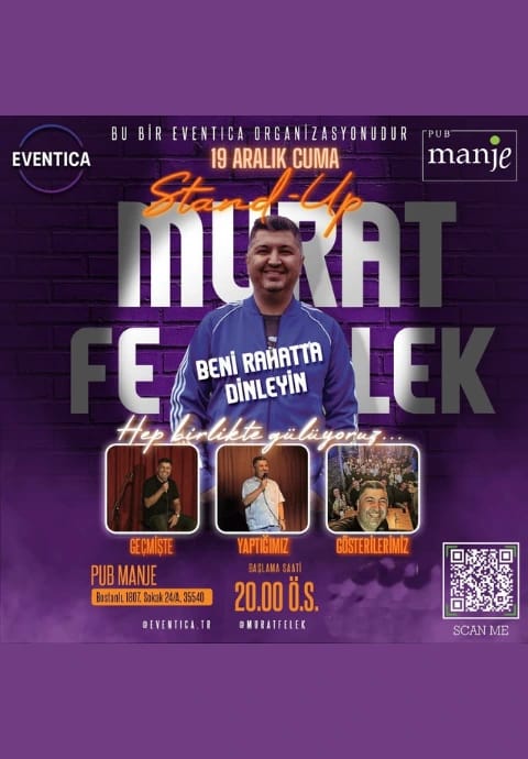 Murat Felek ile Kahkaha Dolu Gece: “Beni Rahatta Dinleyin”