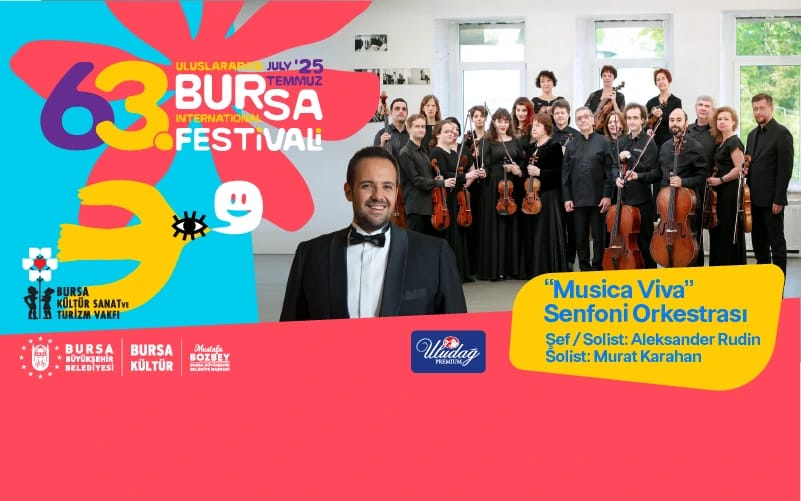 Musica Viva Senfoni Orkestrası Aleksander Rudin & Murat Karahan - 63. Uluslararası Bursa Festivali