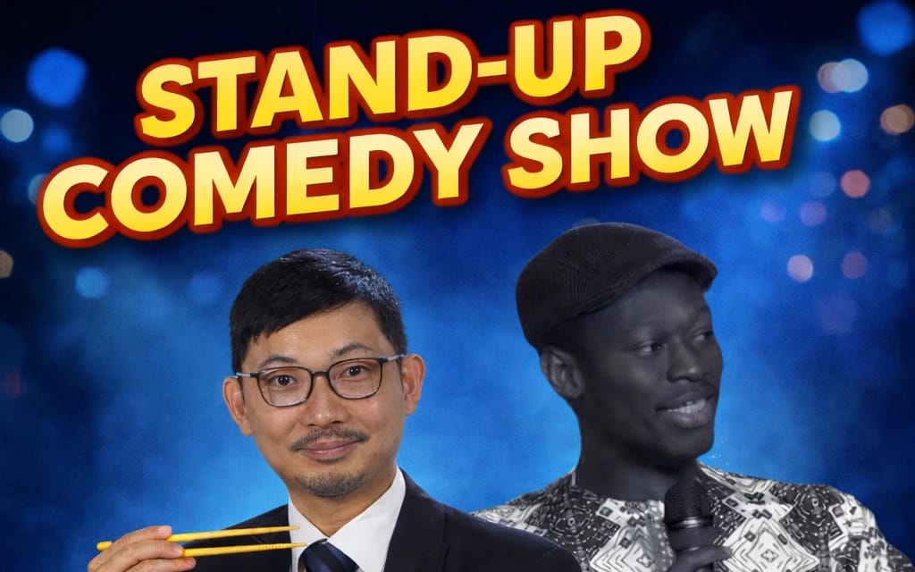 Mutsi Kutsi ve Yoshi Enomoto Stand Up Gösterisi