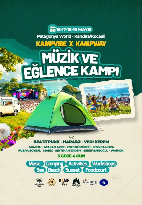 Müzik ve Eğlence Kampı | Kampway & Kampvibe