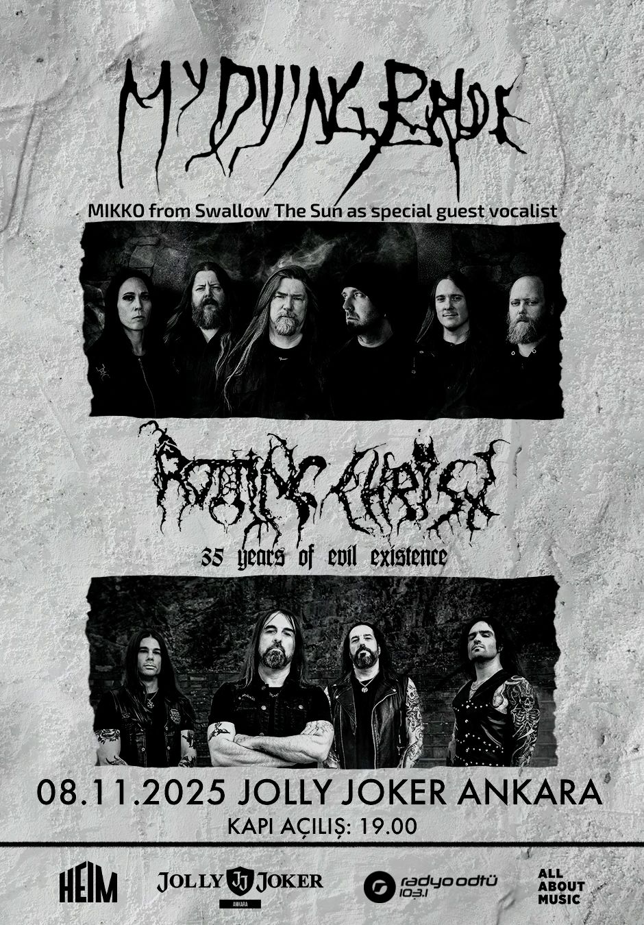 My Dying Bride & Rotting Christ