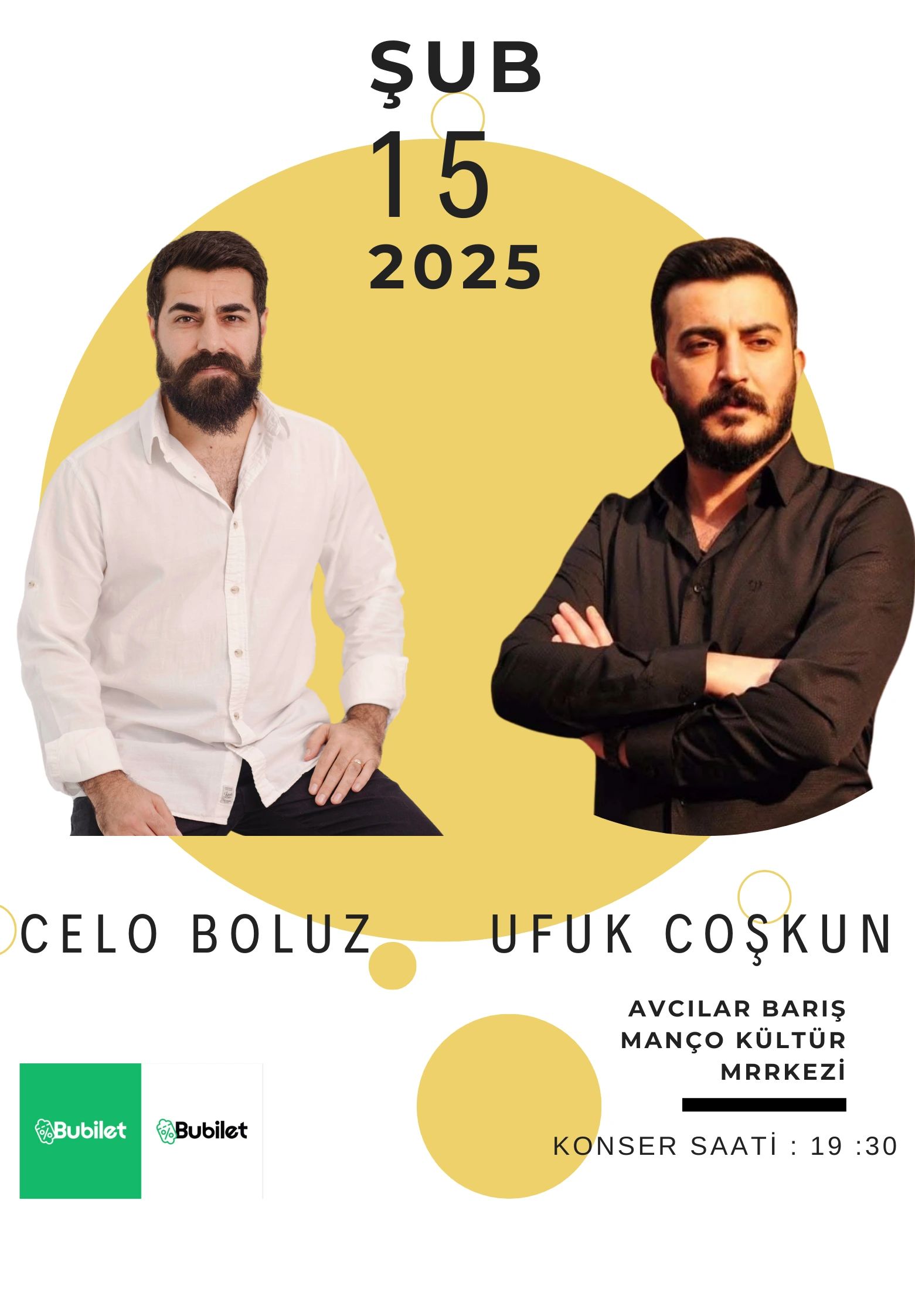 Nesilden Nesile Ezgiler - Celo Boluz & Ufuk Coşkun konseri