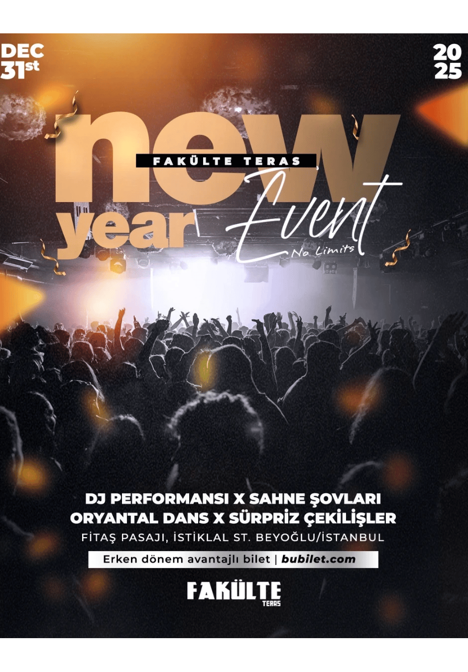 New Year Night @ Fakülte Teras