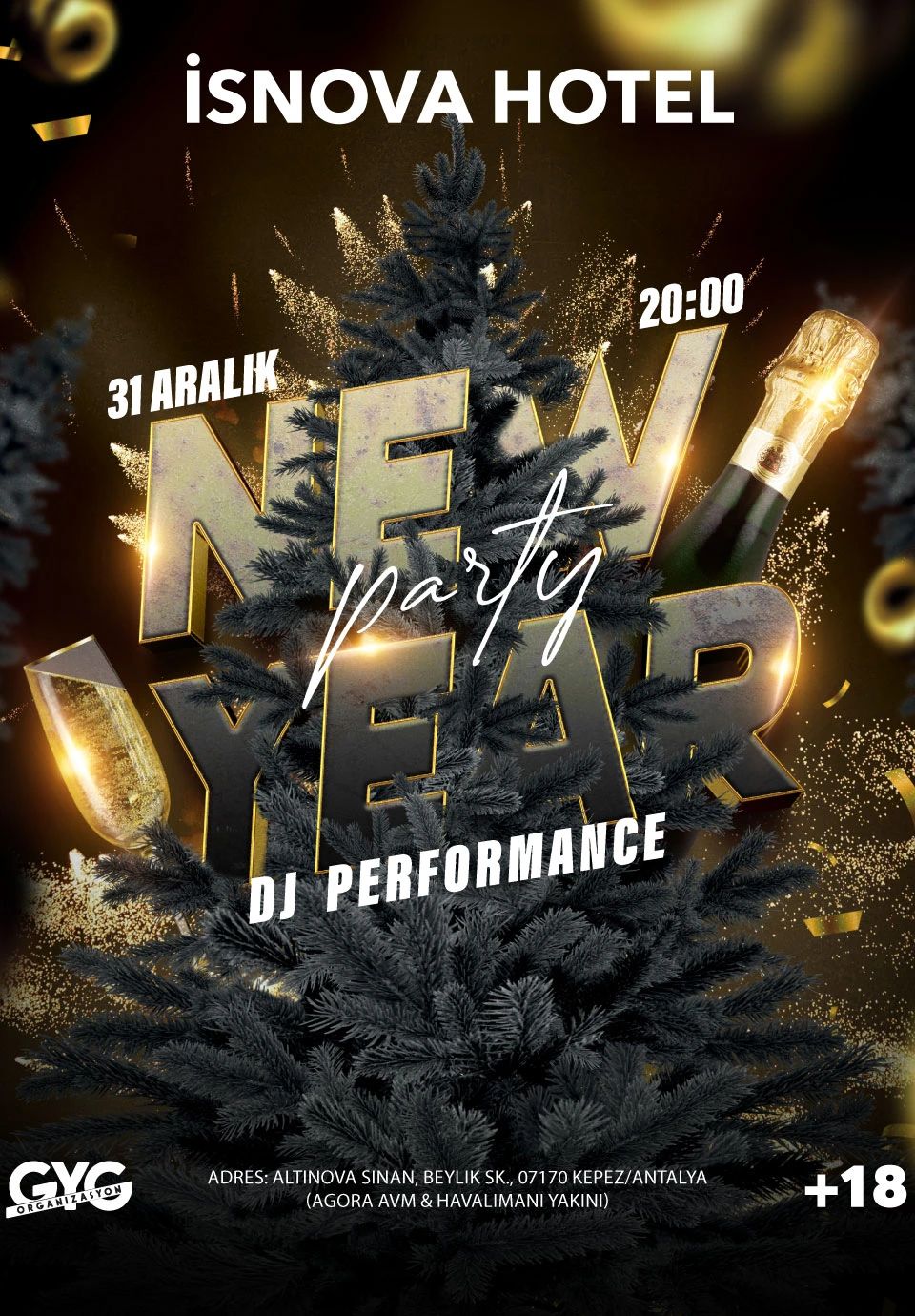 New Year Party Antalya
