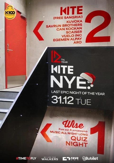 NEW YEAR’S EVE: KUVOKA & SAVRUN BROTHERS & CAN KOCKAN & SCAISER & VUELO INC & EGEMEN ALPAY & ARO