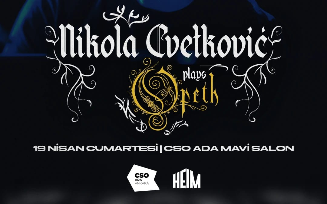 Nikola Cvetković Plays Opeth