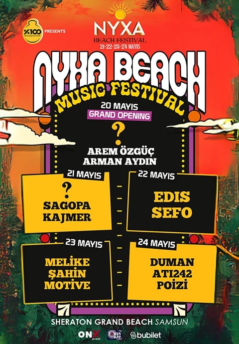NYXA Beach Festival - Samsun