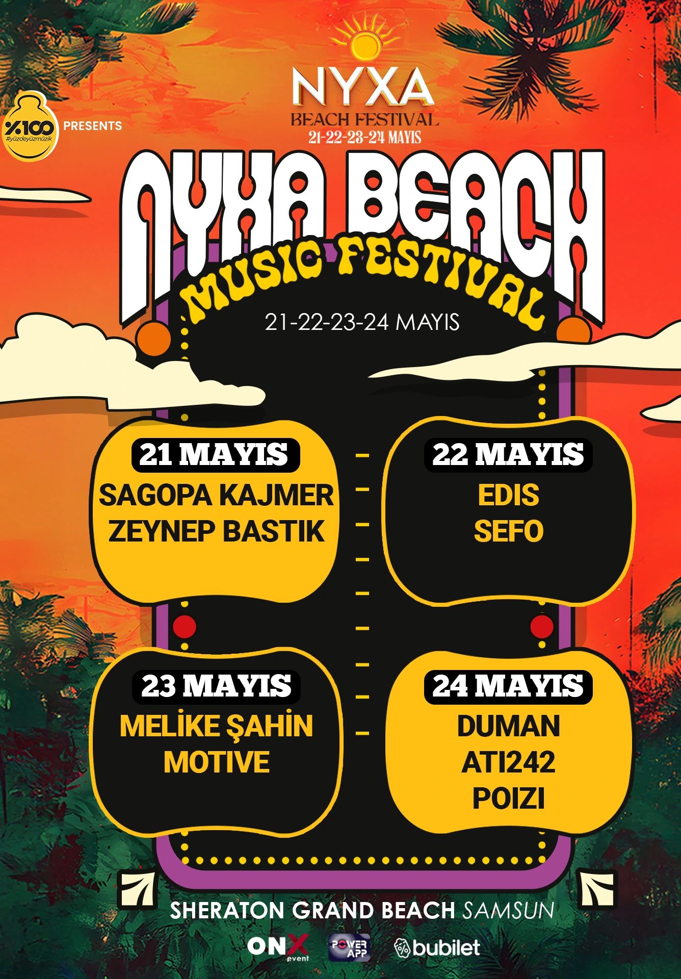 NYXA Beach Festival - Samsun
