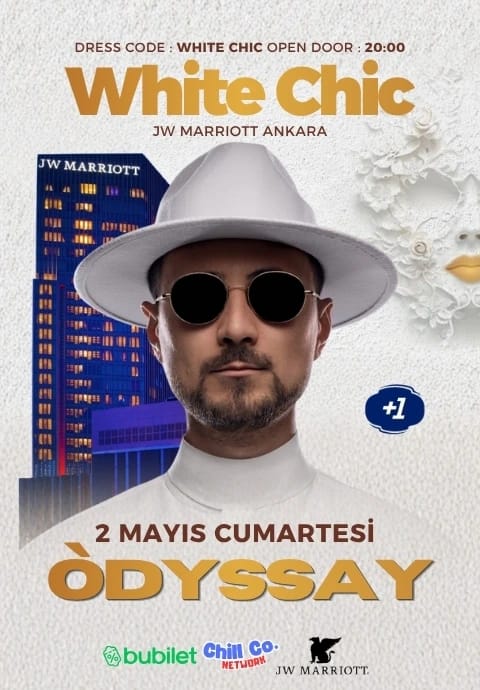 Odyssey: White Chic | JW Marriott Ankara Pool Garden