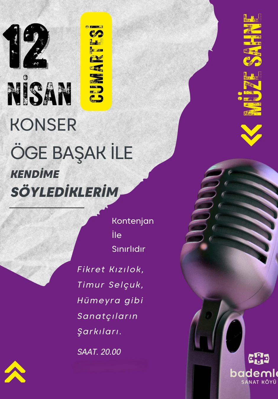 Öge Başak İle Kendime Söylediklerim Dinletisi