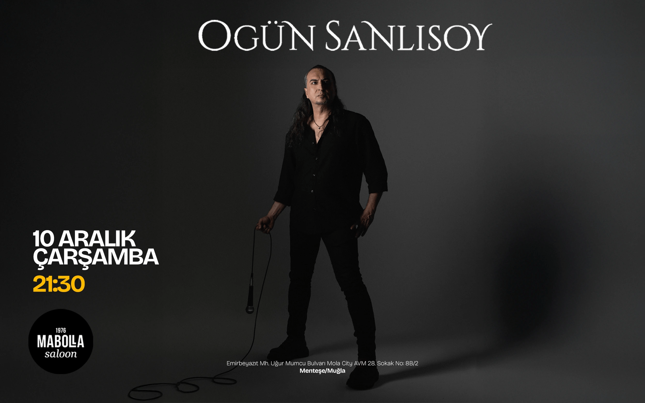 Ogün Sanlısoy Konseri  poster