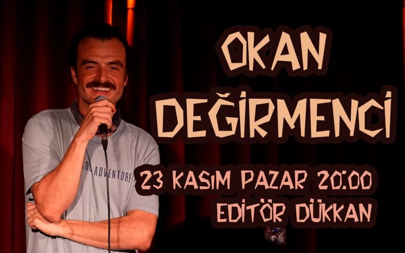 Okan Değirmenci - Stand-up poster