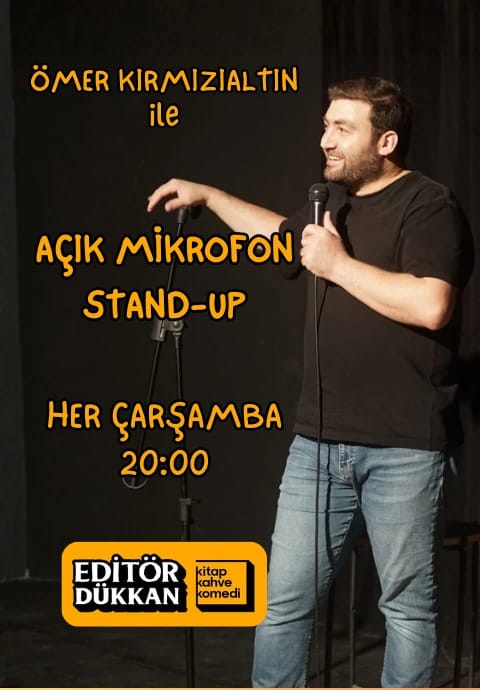 Ömer Kırmızıaltın ile Açık Mikrofon Stand-up