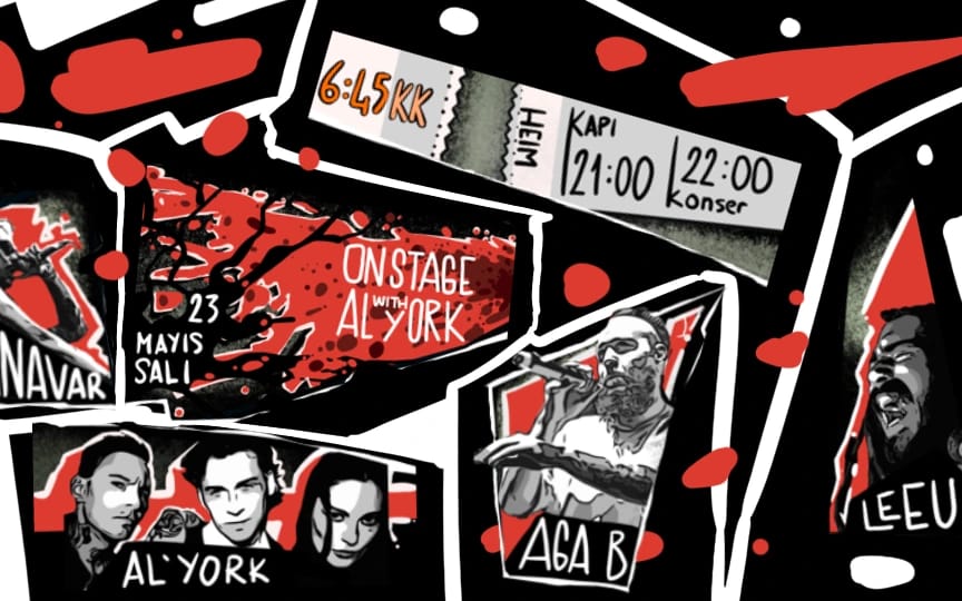 On Stage with Al'York: Aga B, Canavar, Leeu