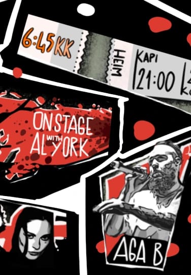 On Stage with Al'York: Aga B, Canavar, Leeu