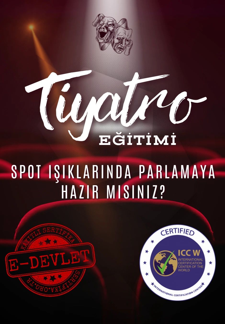 Online Proje Garantili ve Sertifikalı Tiyatro Eğitimi