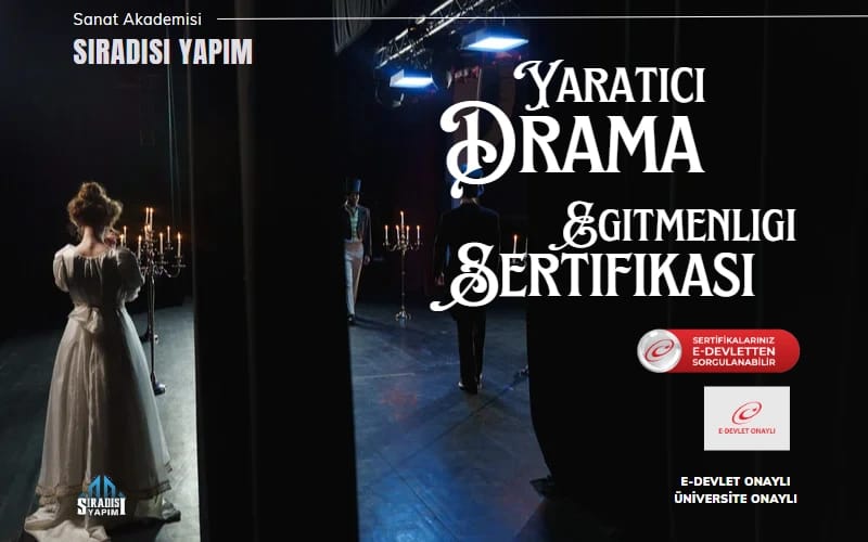 Online Yaratıcı Drama Eğitmenliği Eğitimi Sertifikası
