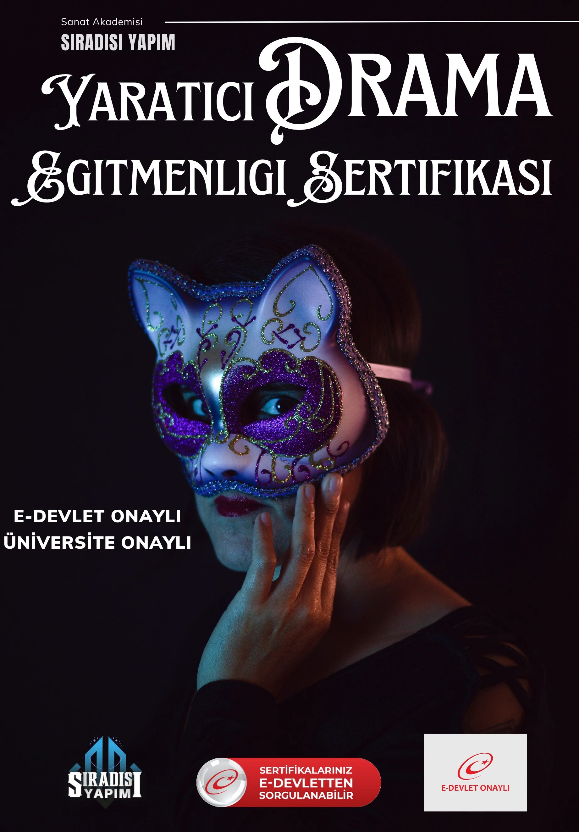 Online Yaratıcı Drama Eğitmenliği Eğitimi Sertifikası