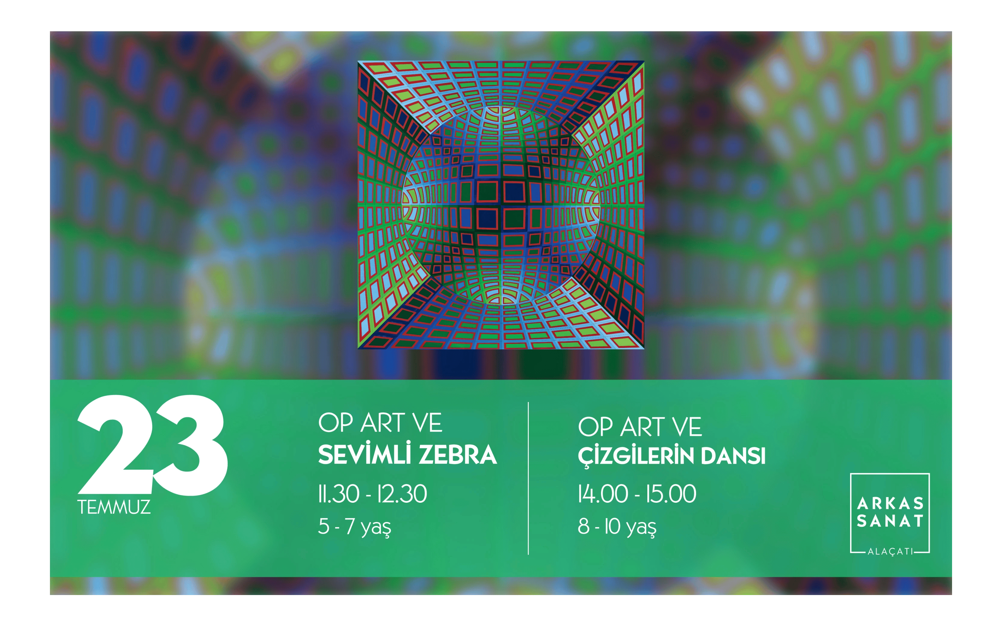 Op Art ve Çizgilerin Dansı