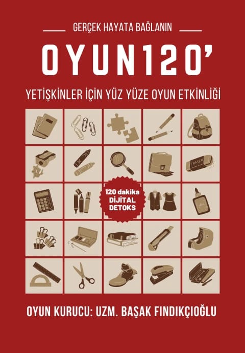 Oyun 120 - Yetişkinler için Yüz Yüze Oyun Etkinliği