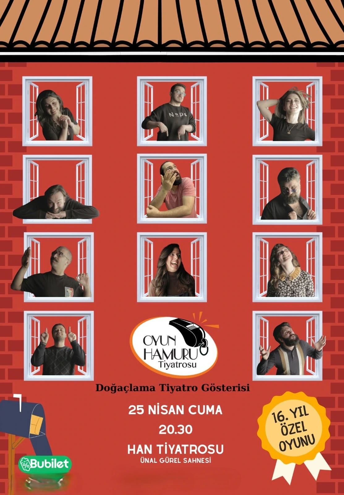 Oyun Hamuru Doğaçlama Tiyatrosu - 16.Yıl Özel Oyunu