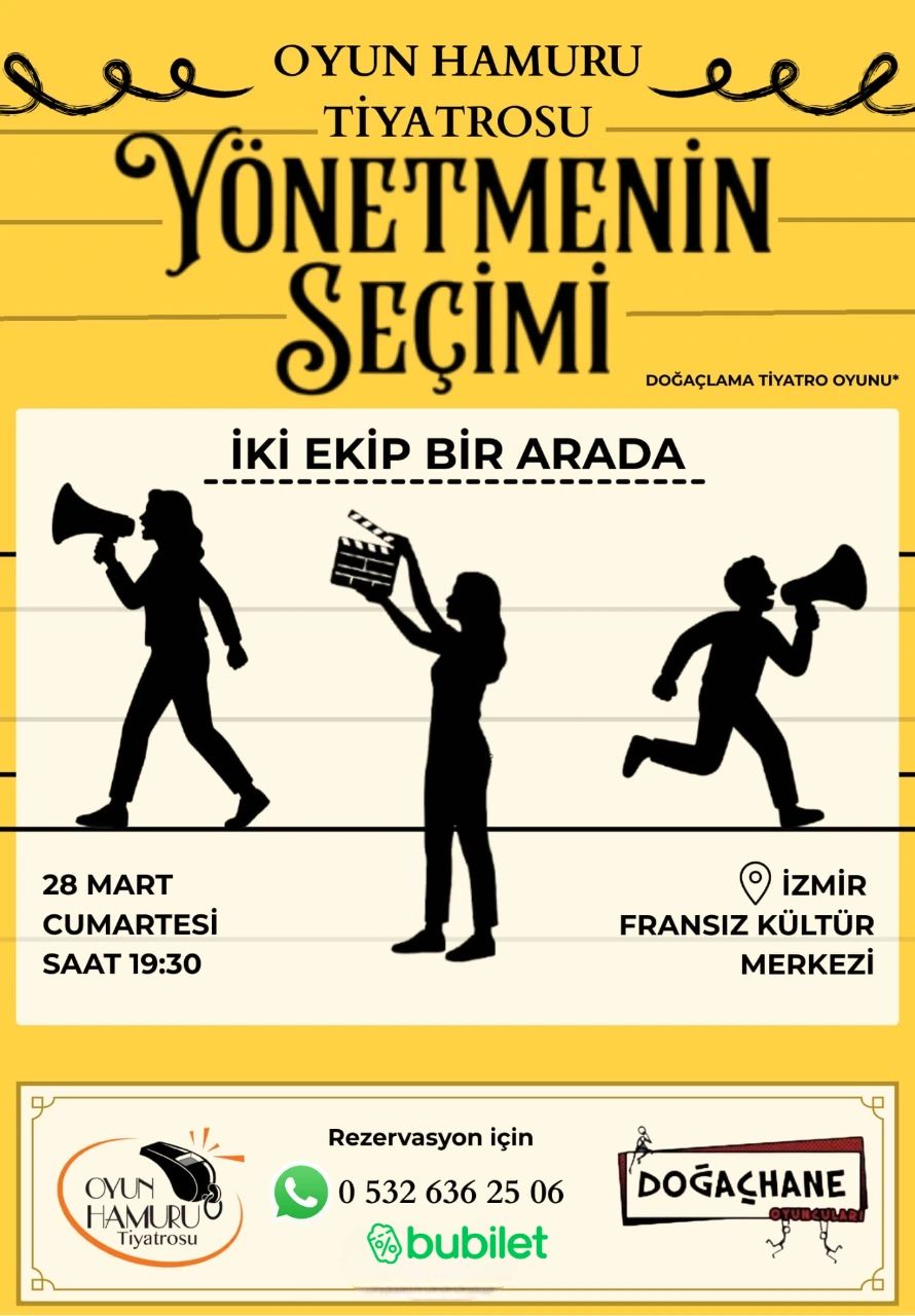 Oyun Hamuru Tiyatrosu - Yönetmenin Seçimi