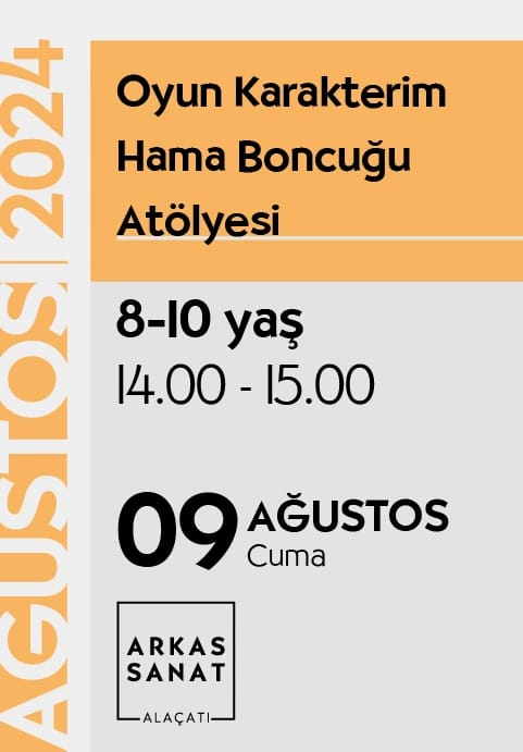 Oyun Karakterim – Hama Boncuğu Atölyesi