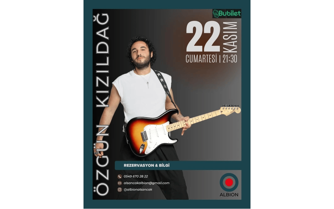 Özgün Kızıldağ poster