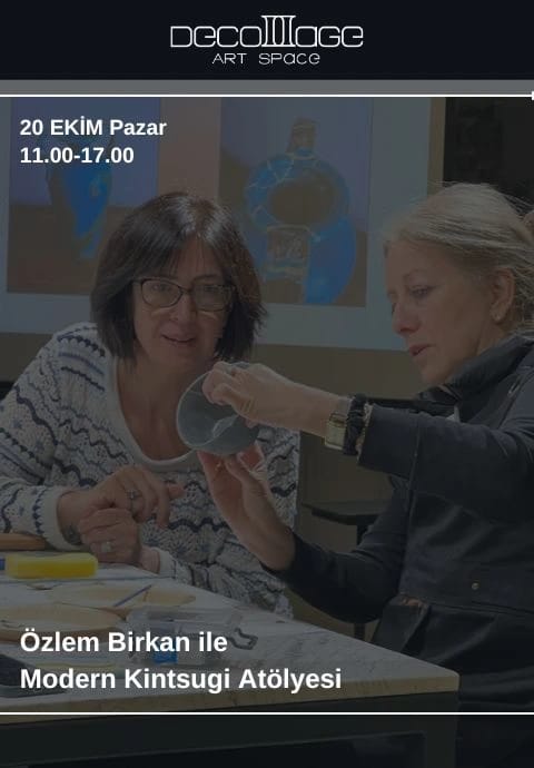Özlem Birkan ile Modern Kintsugi Atölyesi