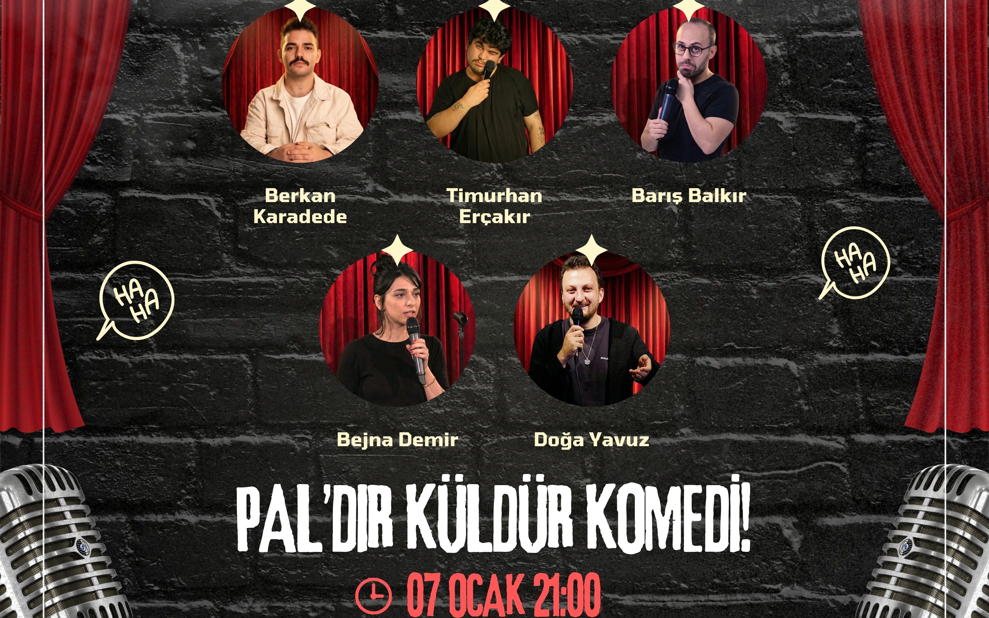 Pal'dır Küldür Stand Up Gecesi