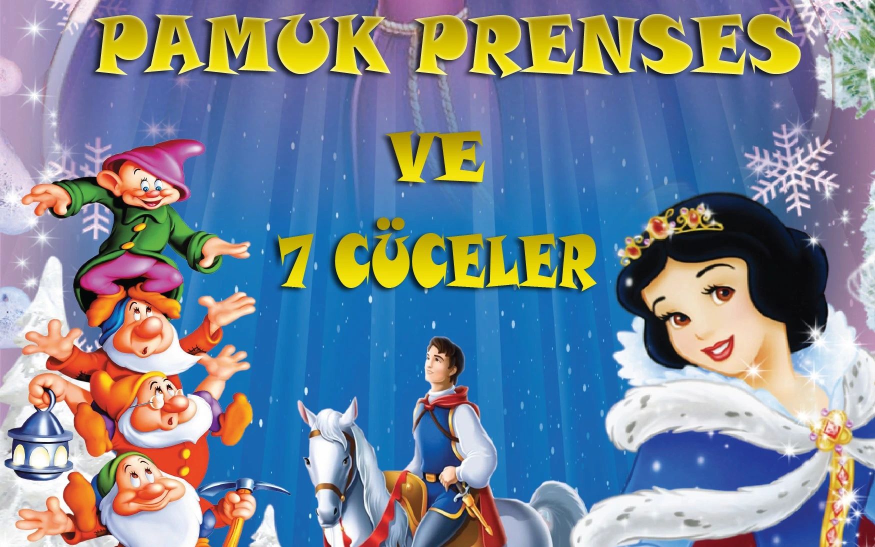 Pamuk Prenses ve Yedi Cüceler poster