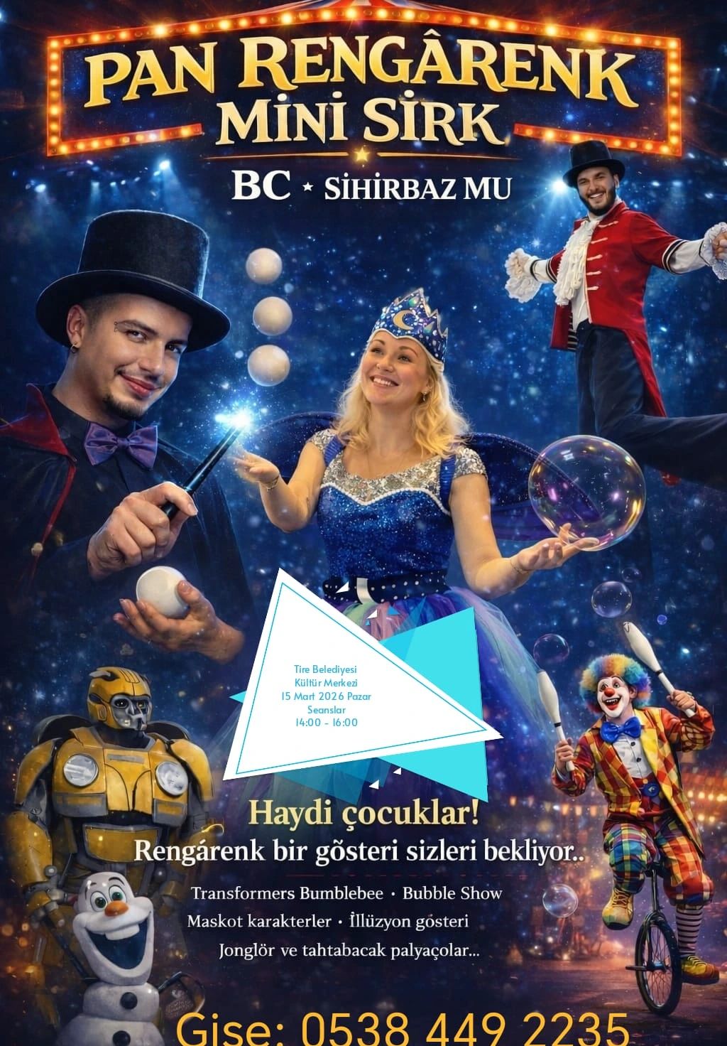 Pan Rengarenk Mini Sirk