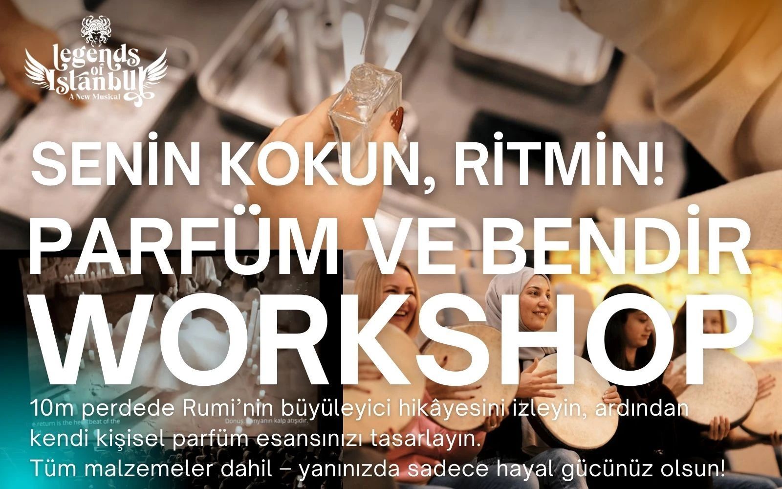 Parfüm Atölyesi – Film Gösterimi ve Sufi Ritim & Nefes Deneyimi