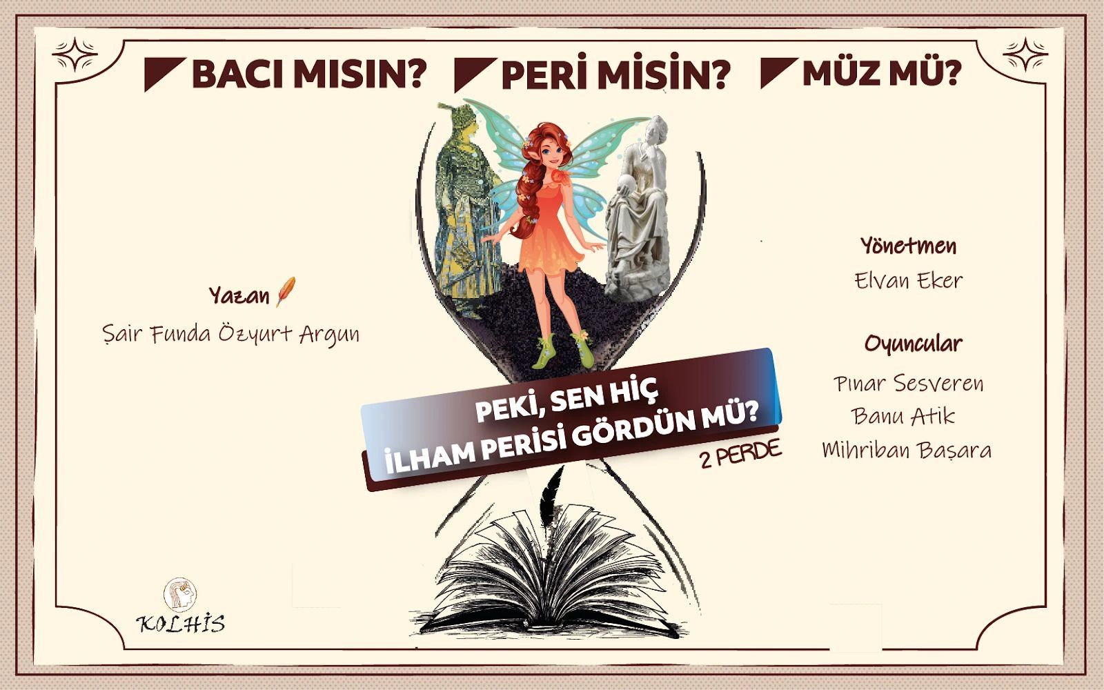 Bacı Mısın ? Peri Misin ? Müz Mü ? Peki sen hiç ilham perisi gördün mü?