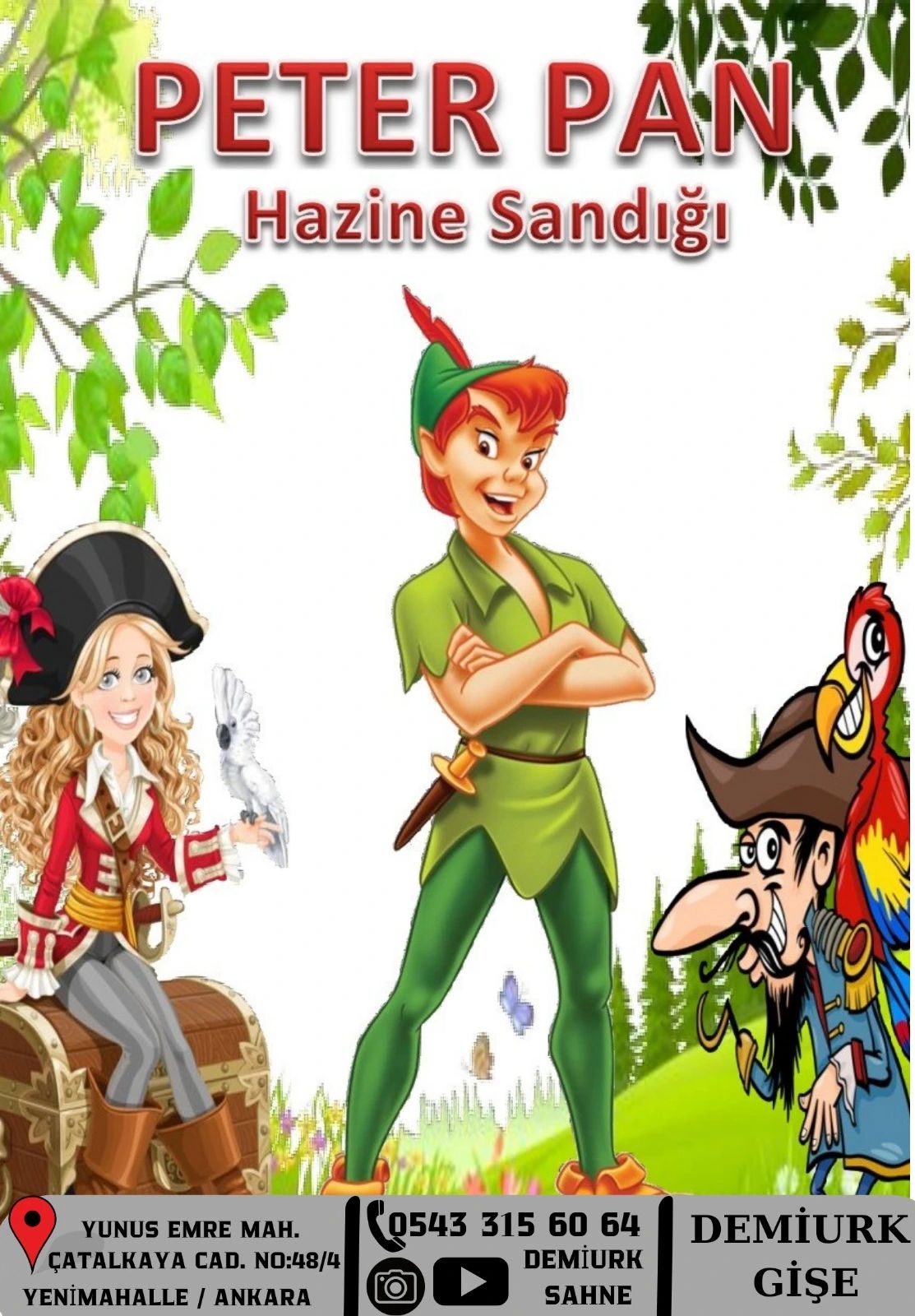 Peter Pan Müzikli Çocuk Oyunu