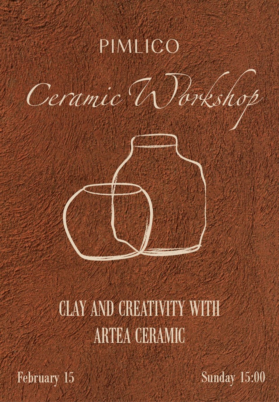 Ceramic Workshop: Clay and Creativity with Artea Ceramic