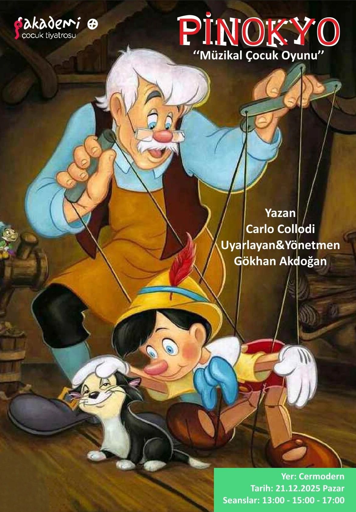 Pinokyo "Müzikal Çocuk Oyunu"