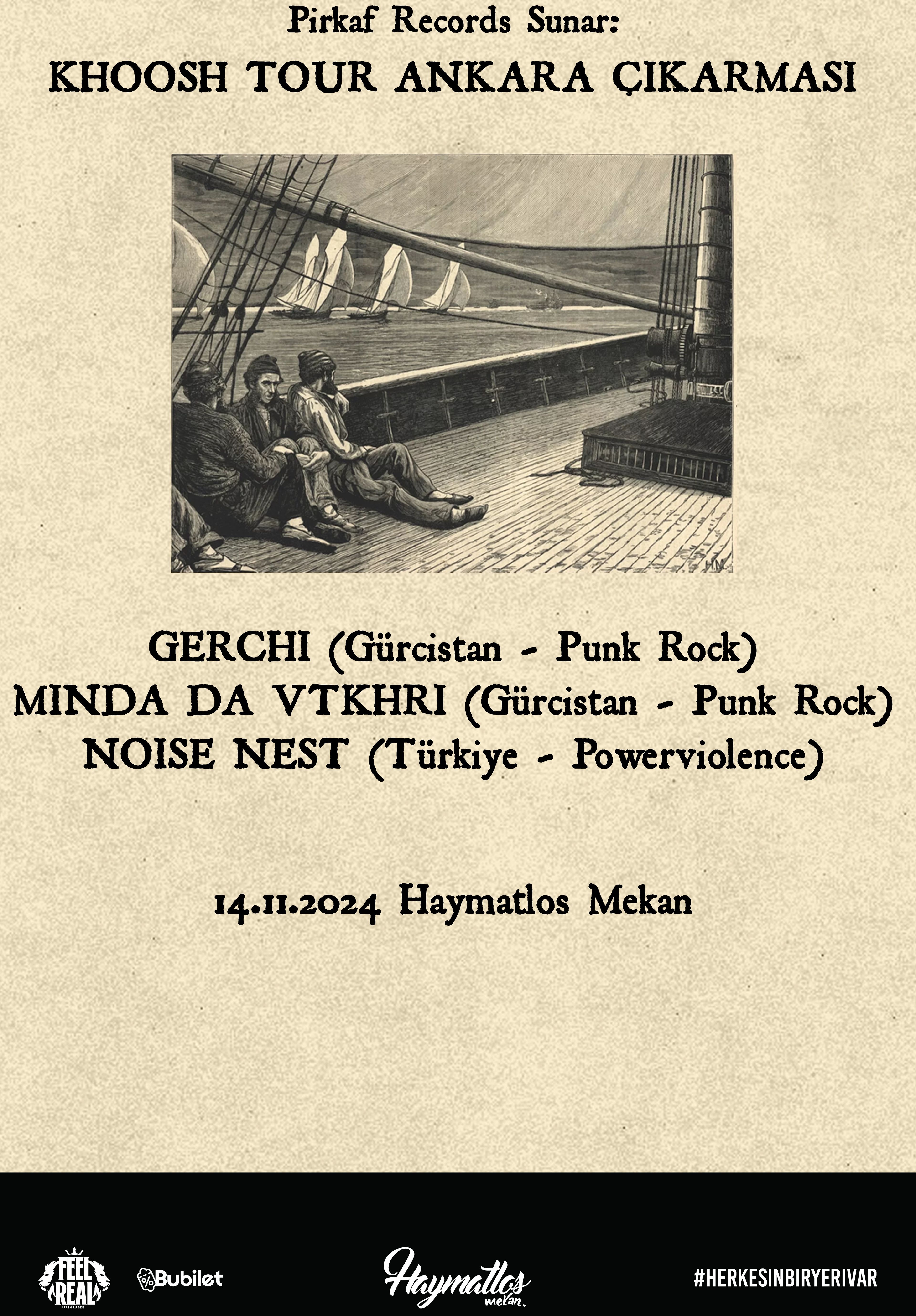 Pirkaf Records: Khoosh Tour Ankara Çıkarması