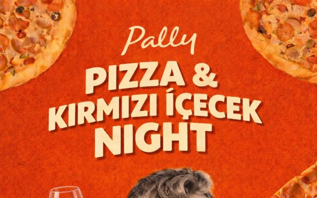 Pizza & Kırmızı İçecek Gecesi