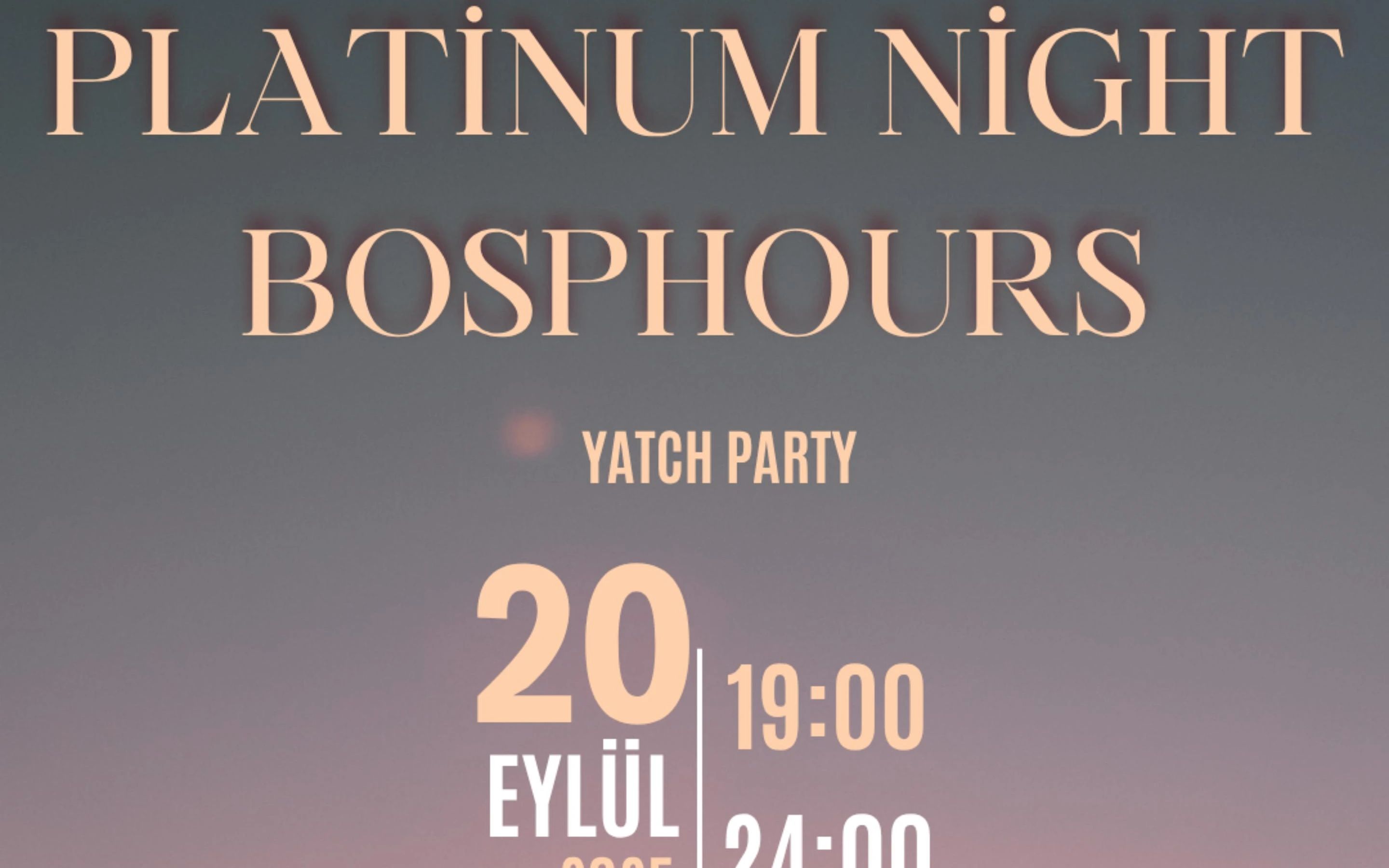 Platinum Night Bosphours