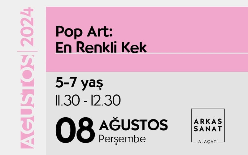 Pop Art: En Renkli Kek