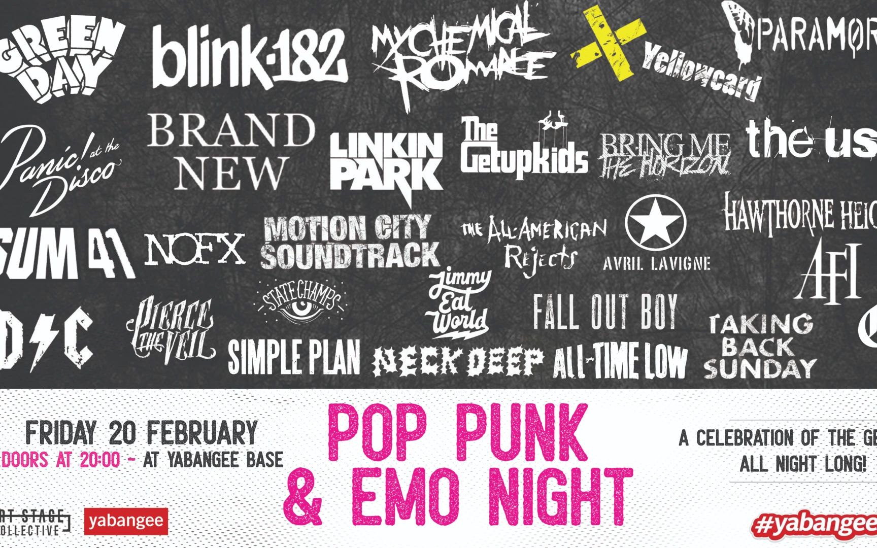 Pop Funk & Emo Night