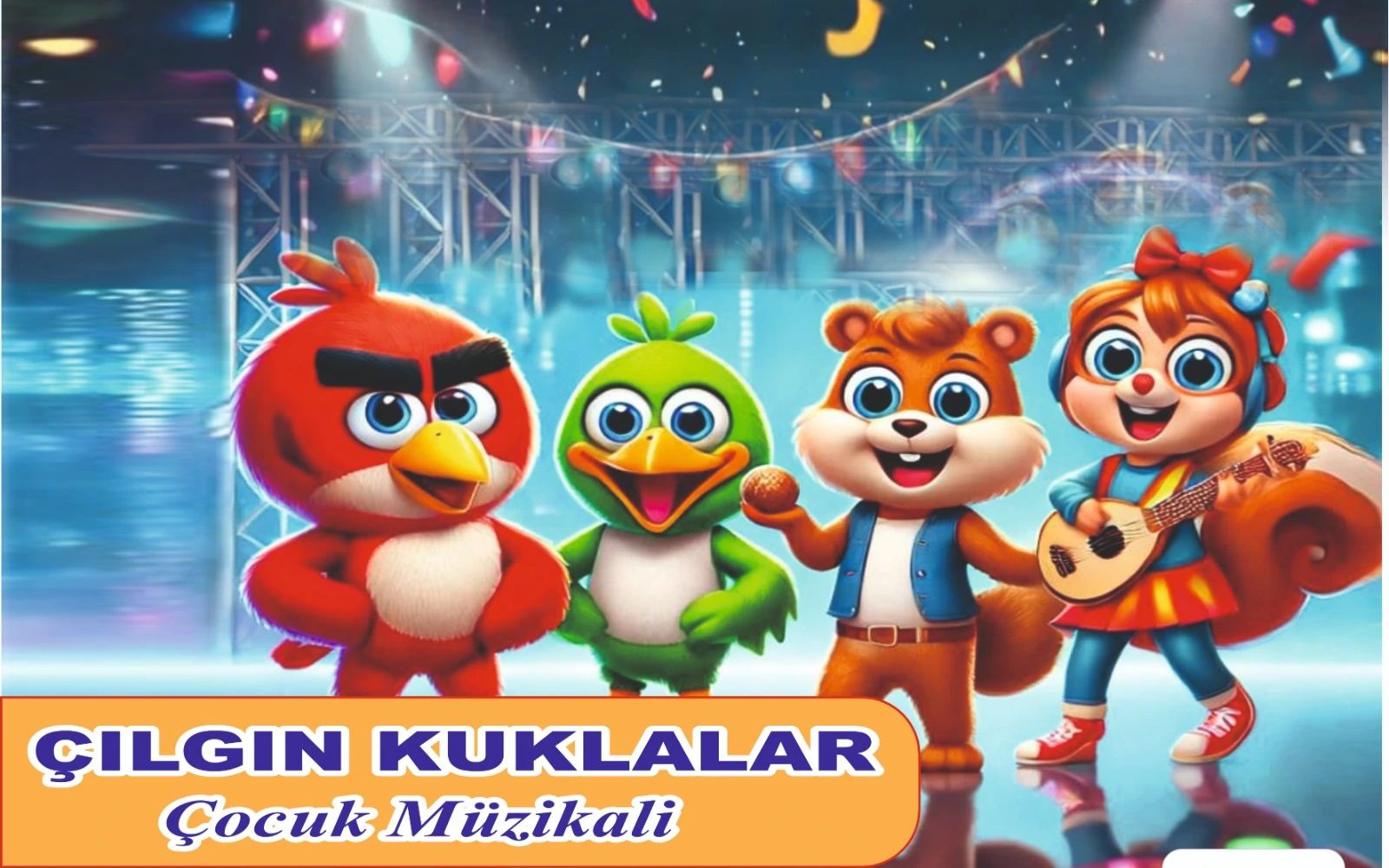 Çılgın Kuklalar Müzikali poster