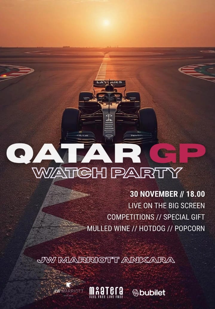 Qatar Gp F1 Watch Party @Jw Marriott Ankara